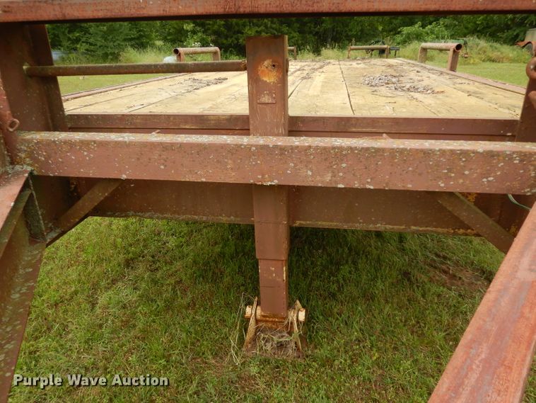 image for item DG6782 Shop built equipment trailer