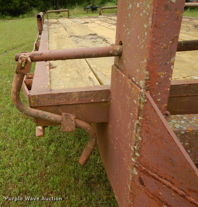 image for item DG6782 Shop built equipment trailer