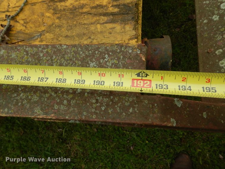 image for item DG6782 Shop built equipment trailer