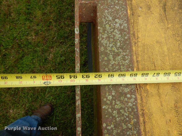 image for item DG6782 Shop built equipment trailer