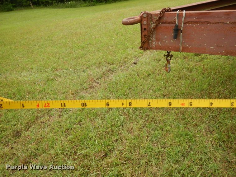 image for item DG6782 Shop built equipment trailer