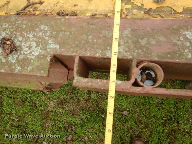 image for item DG6782 Shop built equipment trailer