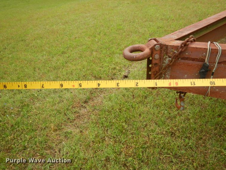 image for item DG6782 Shop built equipment trailer