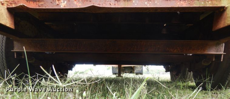 image for item DG6782 Shop built equipment trailer