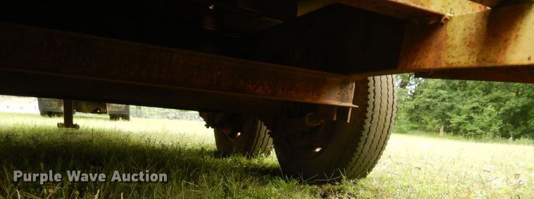 image for item DG6782 Shop built equipment trailer