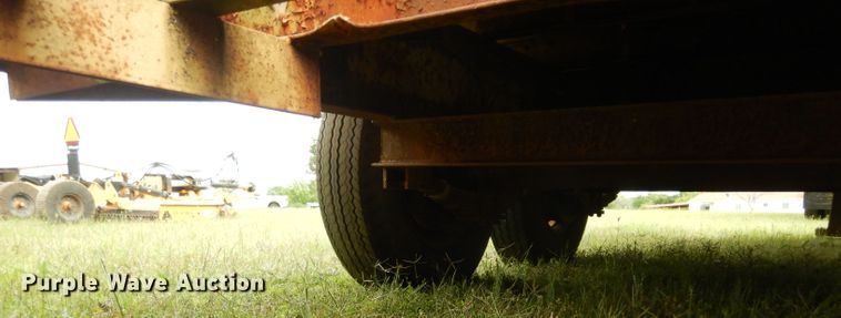 image for item DG6782 Shop built equipment trailer