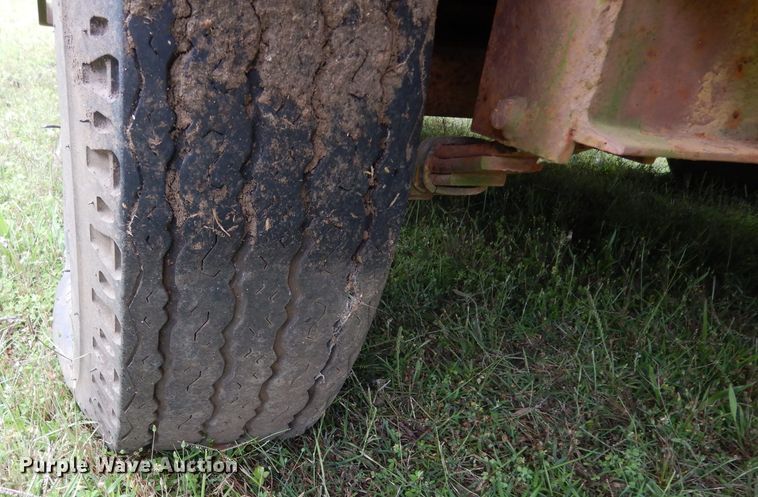image for item DG6782 Shop built equipment trailer