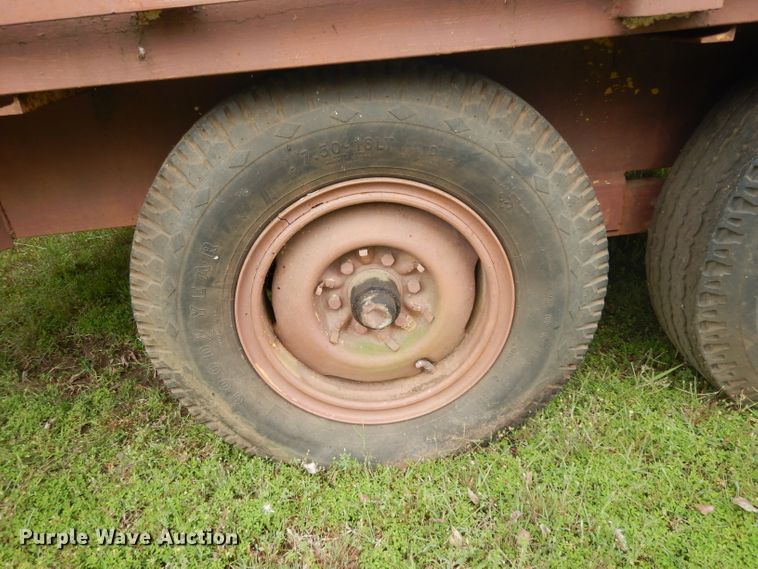 image for item DG6782 Shop built equipment trailer