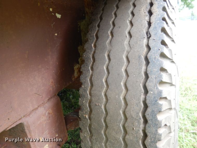 image for item DG6782 Shop built equipment trailer