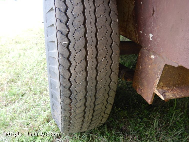 image for item DG6782 Shop built equipment trailer