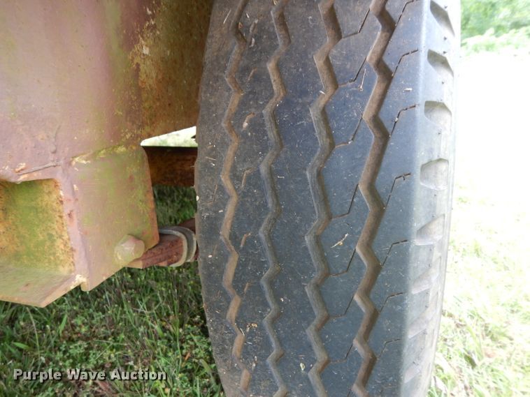 image for item DG6782 Shop built equipment trailer