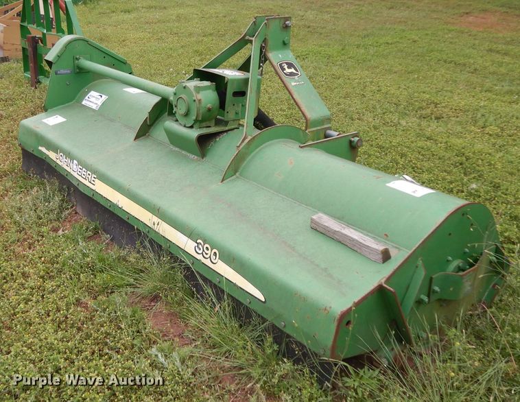 image for item DG6784 John Deere 390 flail mower