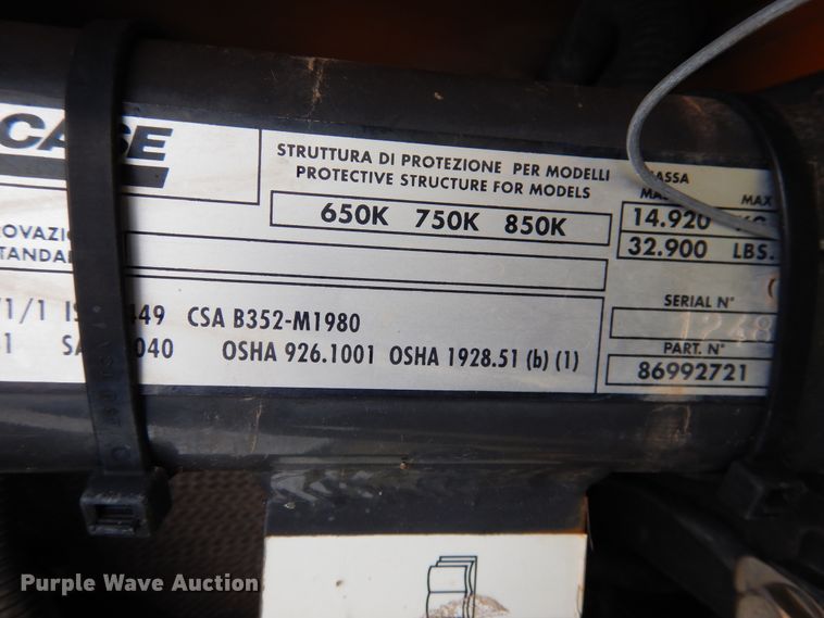 image for item GE9447 2004 Case 850K  crawler dozer