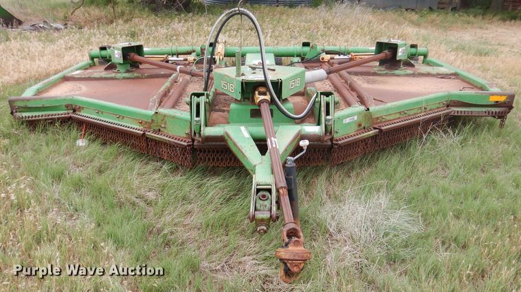 image for item GE9448 John Deere 1518 batwing rotary mower