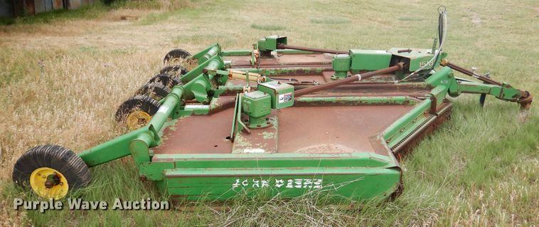 image for item GE9448 John Deere 1518 batwing rotary mower