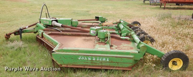 image for item GE9448 John Deere 1518 batwing rotary mower