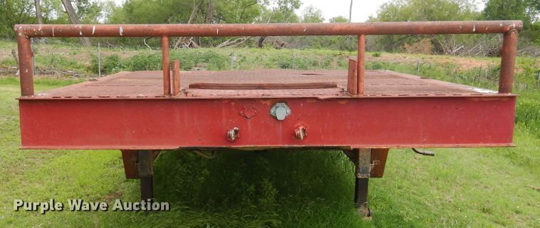 image for item GE9488 1980 Heavy Haul HS25 drop deck equipment trailer