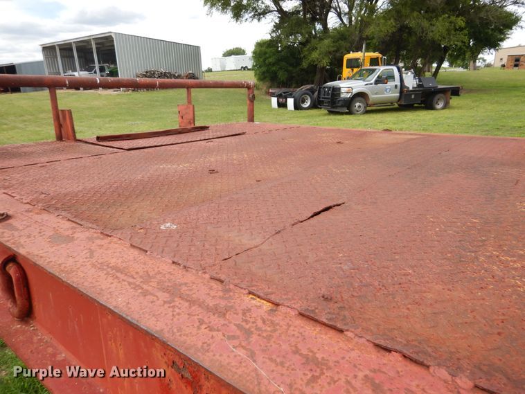 image for item GE9488 1980 Heavy Haul HS25 drop deck equipment trailer