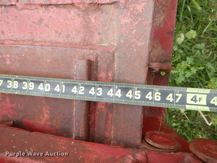 image for item GE9488 1980 Heavy Haul HS25 drop deck equipment trailer