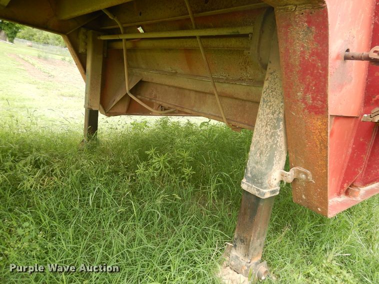 image for item GE9488 1980 Heavy Haul HS25 drop deck equipment trailer