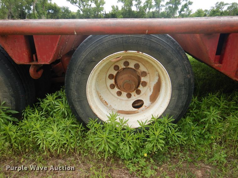 image for item GE9488 1980 Heavy Haul HS25 drop deck equipment trailer