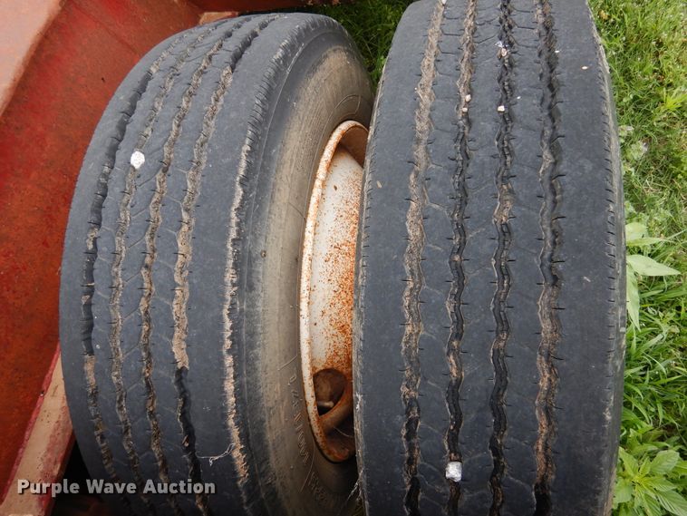 image for item GE9488 1980 Heavy Haul HS25 drop deck equipment trailer