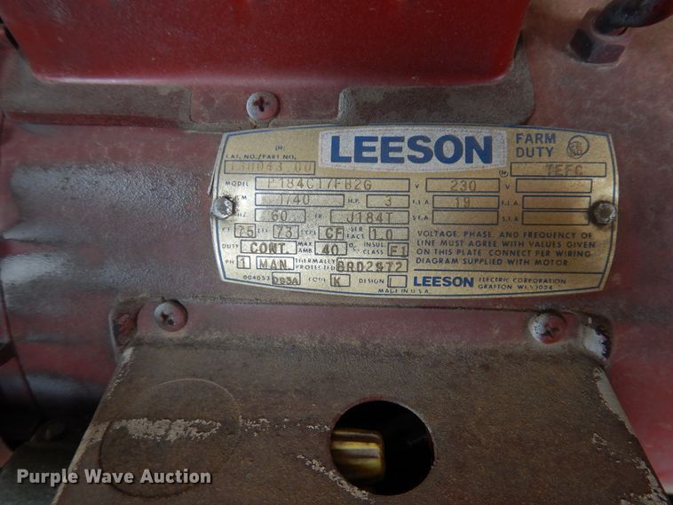 image for item GE9490 Quincy 310 air compressor