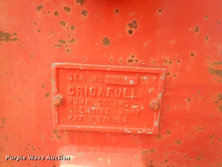 image for item GY9920 Crisafulli pump