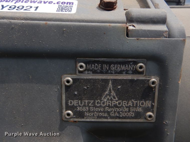 image for item GY9921 Deutz Diesel Corp power unit
