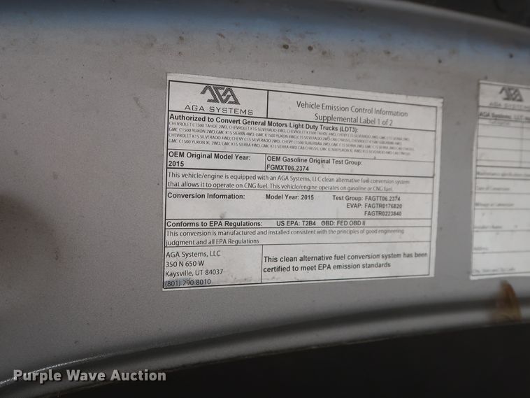 image for item HS9517 2015 Chevrolet Silverado 1500  Crew Cab pickup truck