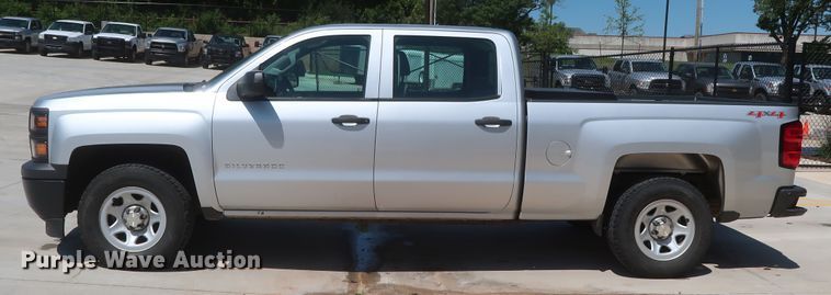 image for item HS9518 2015 Chevrolet Silverado 1500  Crew Cab pickup truck