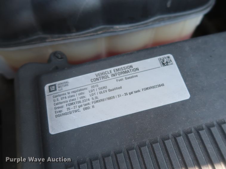 image for item HS9518 2015 Chevrolet Silverado 1500  Crew Cab pickup truck