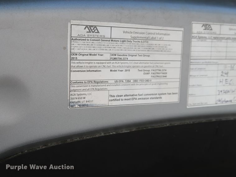 image for item HS9518 2015 Chevrolet Silverado 1500  Crew Cab pickup truck