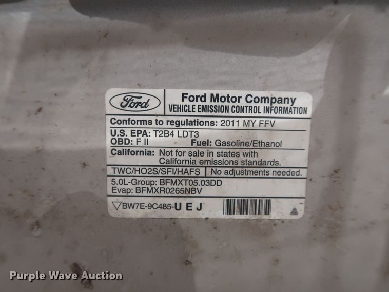 image for item HS9519 2011 Ford F150 XLT  SuperCrew pickup truck