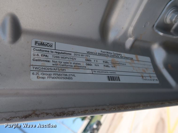 image for item HS9523 2015 Ford F250 Super Duty XL  SuperCab pickup truck