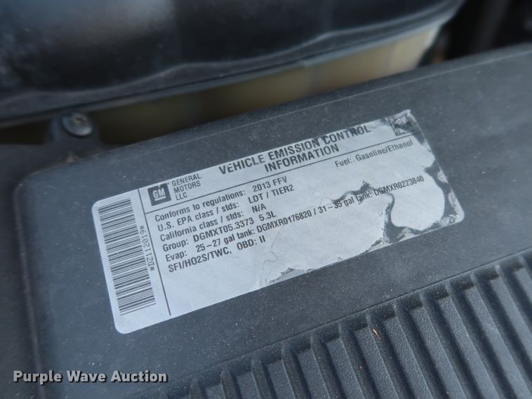 image for item HS9524 2013 Chevrolet Silverado 1500  Ext. Cab pickup truck