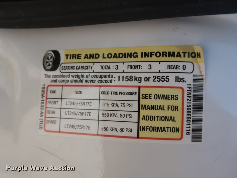 image for item HS9530 2008 Ford F250 Super Duty  pickup truck