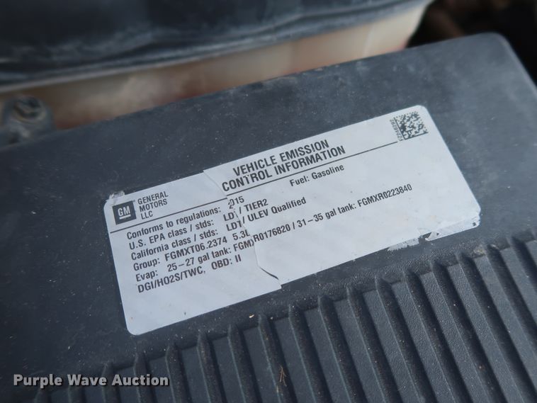 image for item HS9532 2015 Chevrolet Silverado 1500  Double Cab pickup truck