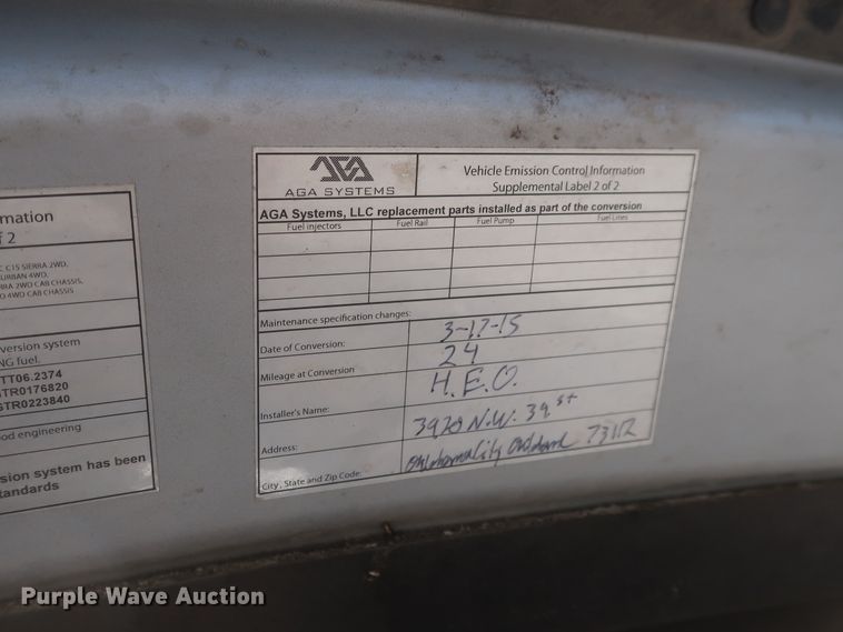 image for item HS9532 2015 Chevrolet Silverado 1500  Double Cab pickup truck