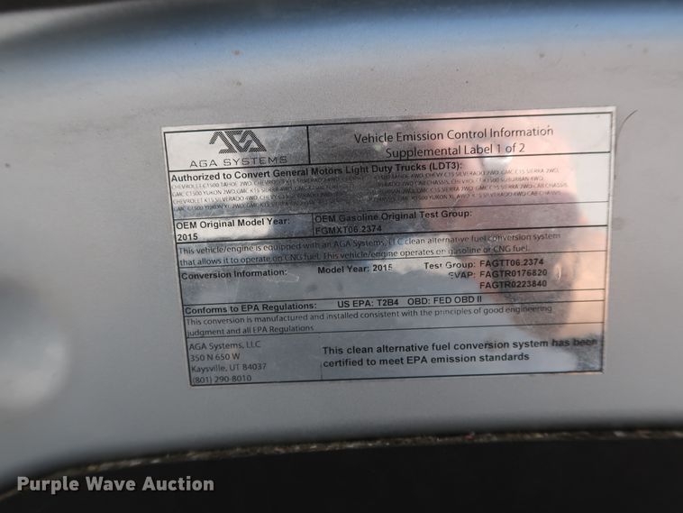 image for item HS9533 2015 Chevrolet Silverado 1500  Double Cab pickup truck