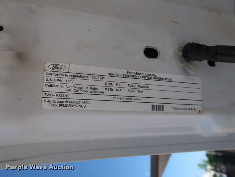 image for item HS9535 2008 Ford F250 Super Duty XL  pickup truck