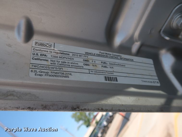 image for item HS9536 2015 Ford F250 Super Duty  SuperCab pickup truck