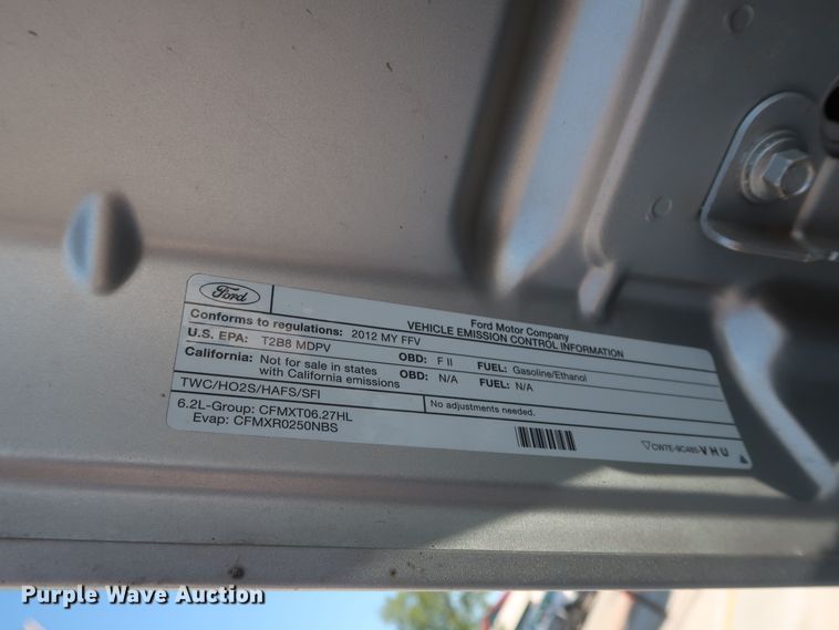 image for item HS9537 2012 Ford F250 Super Duty  SuperCab pickup truck