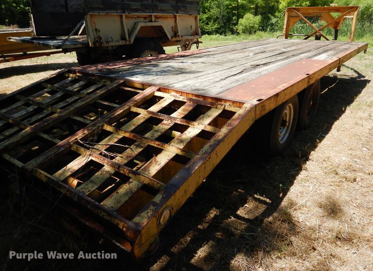 image for item HV9013 Belshe equipment trailer