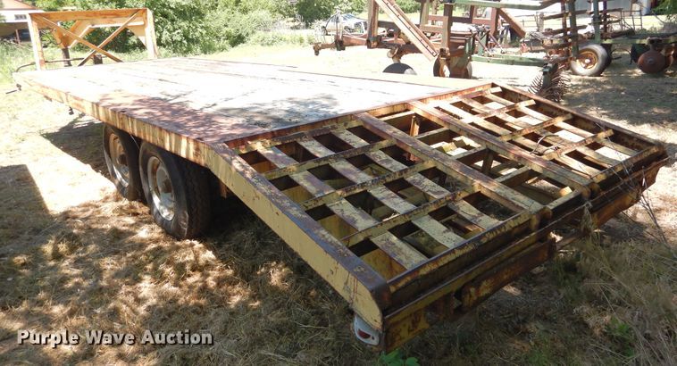 image for item HV9013 Belshe equipment trailer