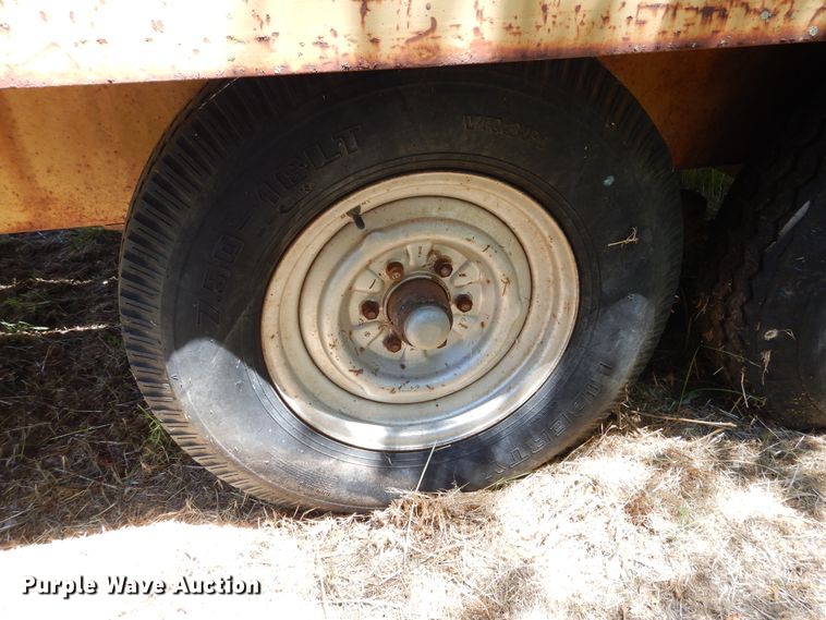 image for item HV9013 Belshe equipment trailer