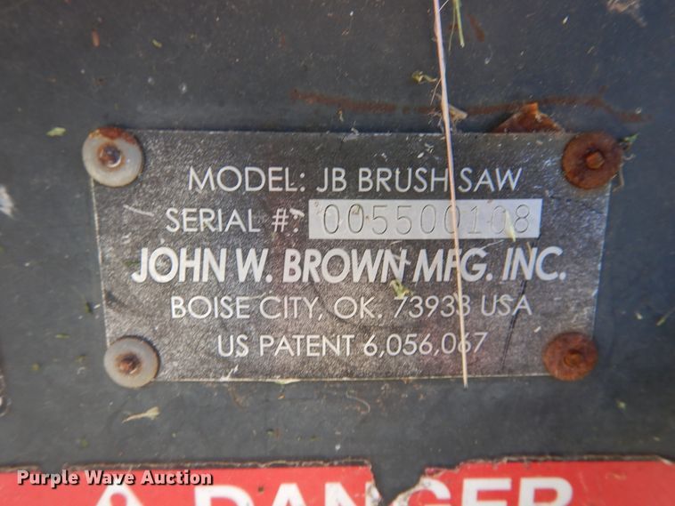 image for item HV9016 John Brown skid steer tree saw