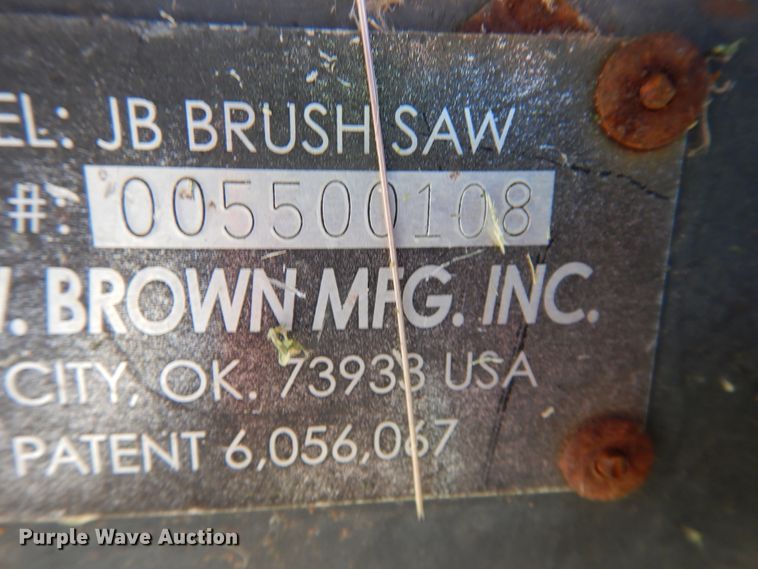 image for item HV9016 John Brown skid steer tree saw