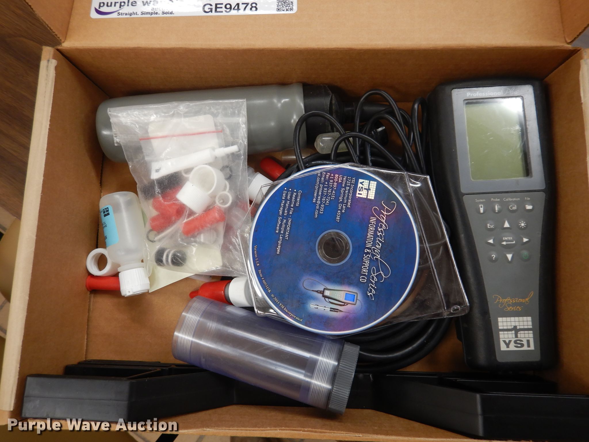 YSI water quality meter in Burlington, OK Item GE9478 sold Purple Wave