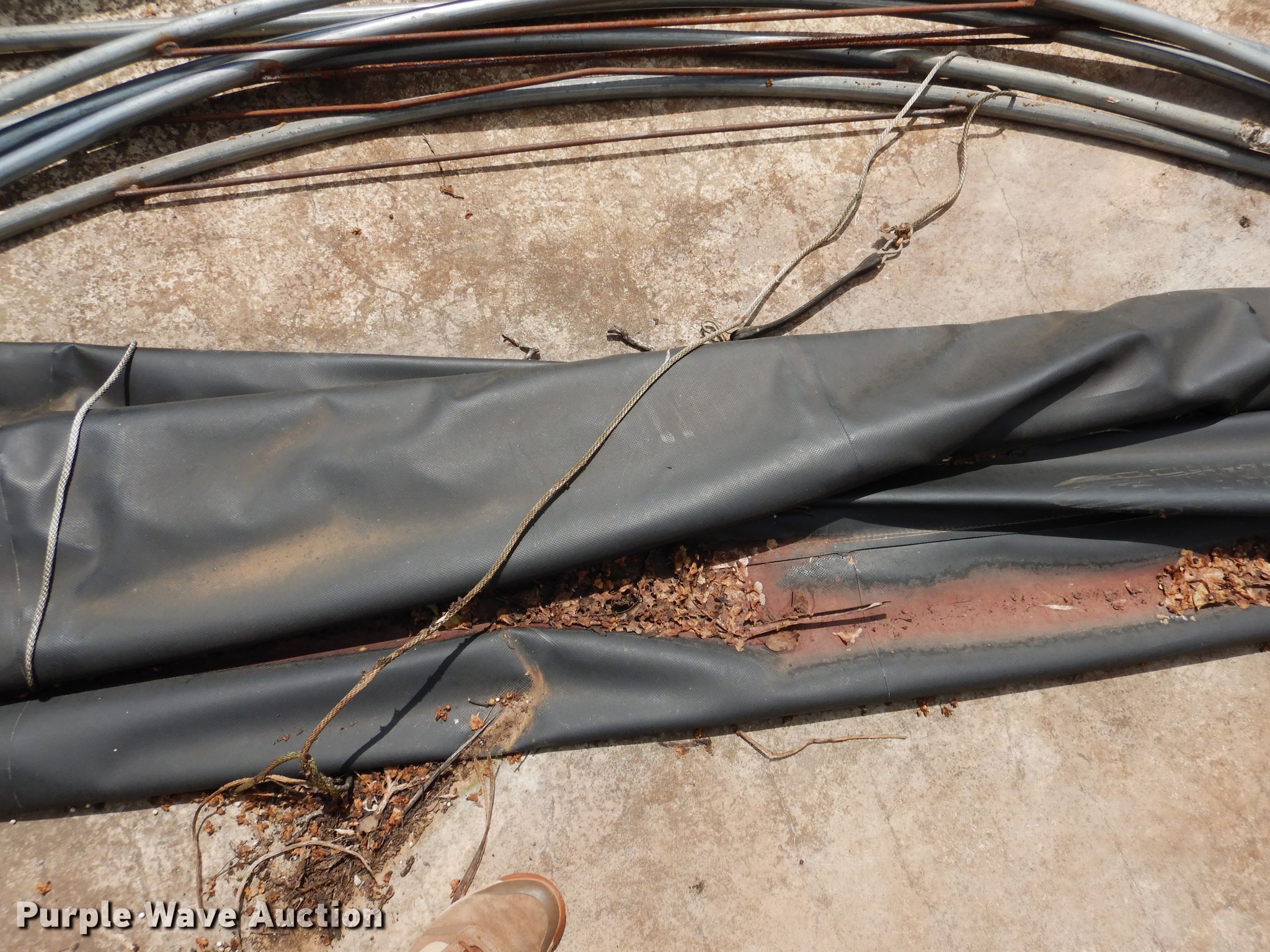 Roll tarp in Lawton, OK Item HV9005 sold Purple Wave